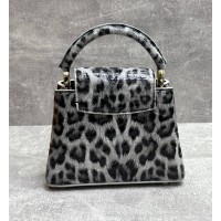 Сумка Louis Vuitton Capucines BB Mini Grey Leopard