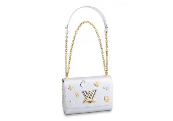 Сумка Louis Vuitton Twist Epi Leather White