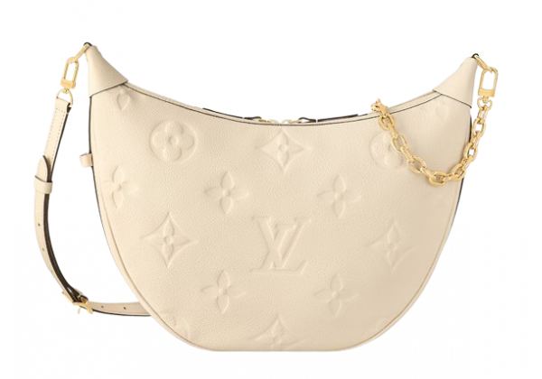 Сумка Louis Vuitton Loop Hobo Monogram White