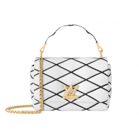 Сумка Louis Vuitton GO-14 MM White Black