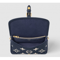 Сумка Louis Vuitton Diane Monogram Empreinte Navy Blue Cream