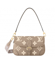 Сумка Louis Vuitton Diane Monogram Empreinte Tourterelle Beige Cream