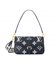 Сумка Louis Vuitton Diane Monogram Empreinte Navy Blue Cream