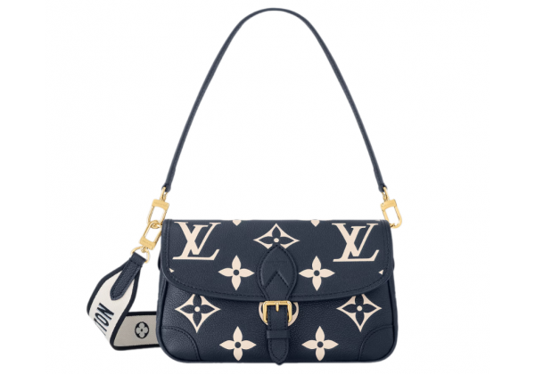 Сумка Louis Vuitton Diane Monogram Empreinte Navy Blue Cream