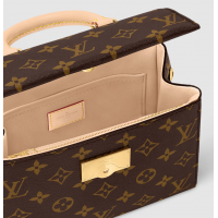 Сумка Louis Vuitton Cluny Monogram Brown с ремнем