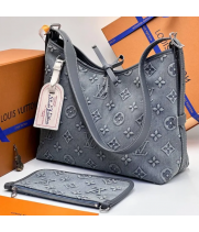 Сумка Louis Vuitton Carryall Monogram Denim Grey Blue