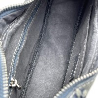 Сумка Louis Vuitton Croissant MM Monogram Denim Grey Blue