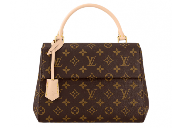 Сумка Louis Vuitton Cluny Monogram Brown с ремнем