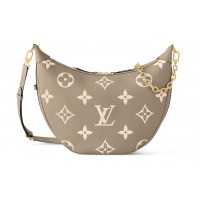 Сумка Louis Vuitton Loop Hobo Monogram Grey Beige