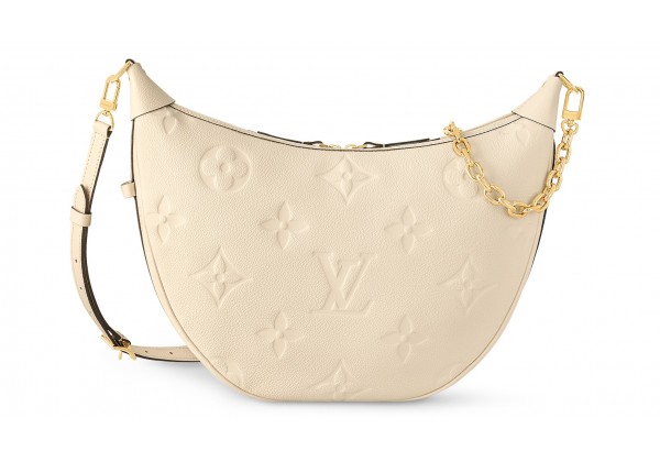 Сумка Louis Vuitton Loop Hobo Monogram White