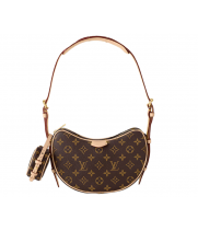 Сумка Louis Vuitton Croissant MM Monogram Canvas Brown