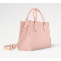 Сумка Louis Vuitton On The Go MM Pink Opale