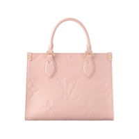 Сумка Louis Vuitton On The Go MM Pink Opale