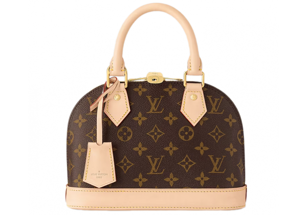 Сумка Louis Vuitton Alma BB Monogram Canvas Brown Beige