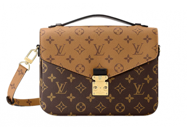 Сумка Louis Vuitton Pochette Metis Monogram Canvas Sand Brown