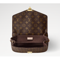 Сумка Louis Vuitton Pochette Metis Monogram Canvas Brown