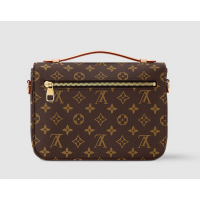 Сумка Louis Vuitton Pochette Metis Monogram Canvas Brown