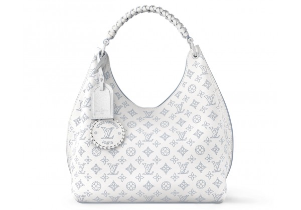 Сумка Louis Vuitton Carmel Mahina Monogram White