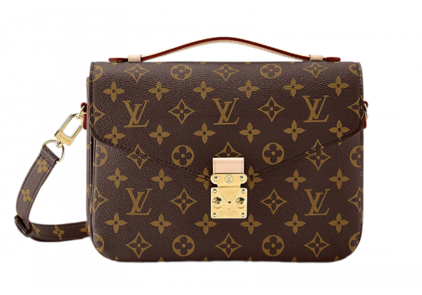 Сумка Louis Vuitton Pochette Metis Monogram Canvas Brown