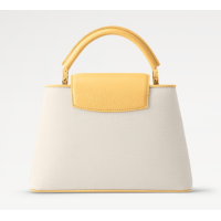 Cумка Louis Vuitton Capucines МM Canvas Plume Yellow