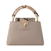 Cумка Louis Vuitton Capucines МM Python Galet