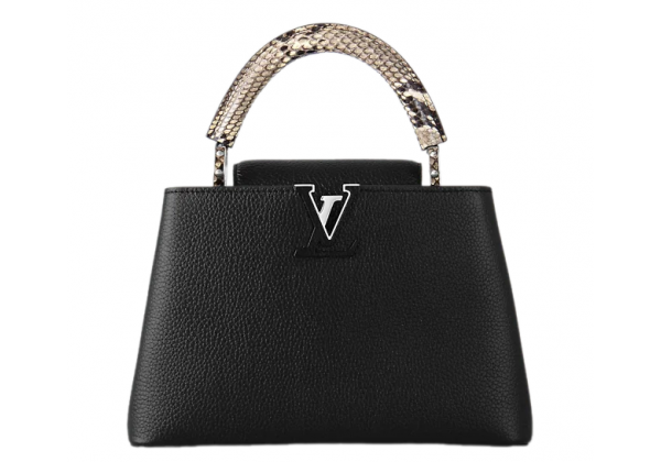 Cумка Louis Vuitton Capucines МM Snake Black