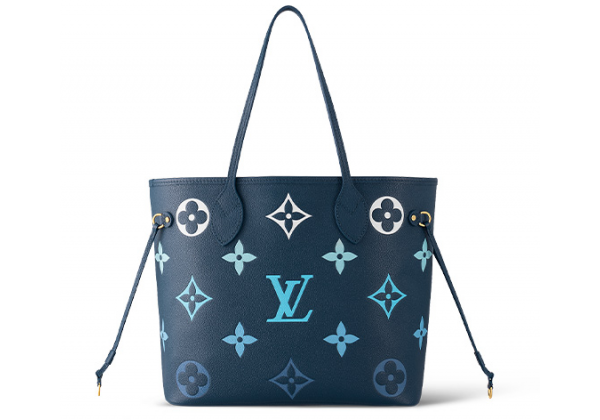 Сумка Louis Vuitton Neverfull Monogram MM Gradient Blue