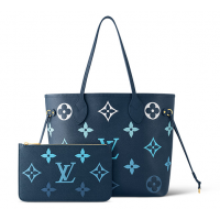 Сумка Louis Vuitton Neverfull Monogram MM Gradient Blue