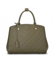 Сумка Louis Vuitton Empreinte Montaigne MM Olive