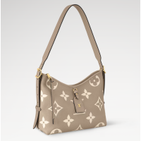 Сумка Louis Vuitton Carry All Monogram Empreinte Tourterelle Gray Creme Beige