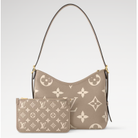 Сумка Louis Vuitton Carry All Monogram Empreinte Tourterelle Gray Creme Beige