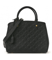 Сумка Louis Vuitton Empreinte Montaigne MM Black