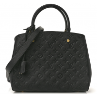 Сумка Louis Vuitton Empreinte Montaigne MM Black