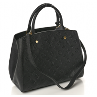 Сумка Louis Vuitton Empreinte Montaigne MM Black