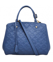 Сумка Louis Vuitton Empreinte Montaigne MM Blue