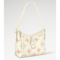 Сумка Louis Vuitton Carry All Monogram Empreinte Bicoclor Latte Chamallow