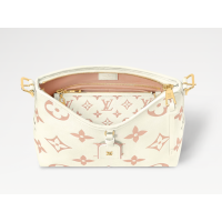 Сумка Louis Vuitton Carry All Monogram Empreinte Bicoclor Latte Chamallow