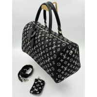 Сумка Louis Vuitton Speedy P9 40 Black с плечевым ремнём