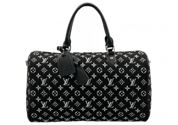 Сумка Louis Vuitton Speedy P9 40 Black с плечевым ремнём