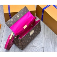 Сумка Louis Vuitton Monogram Cluny Brown Pink