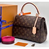 Сумка Louis Vuitton Monogram Cluny Brown Pink