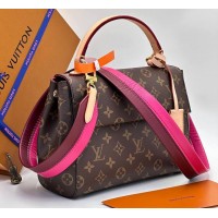 Сумка Louis Vuitton Monogram Cluny Brown Pink