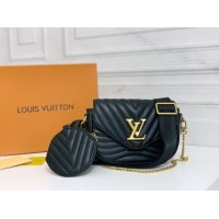 Сумка Louis Vuitton Pochette metis черная