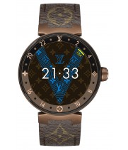 Часы Louis Vuitton Tambour Horizon Monogram Brown