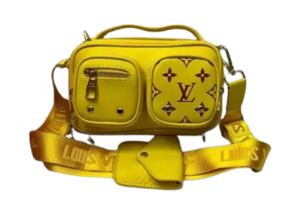 Сумка Louis Vuitton Кросс-боди Utility желтая