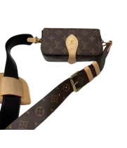 Сумка Louis Vuitton 2 в 1 коричневая