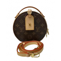 Сумка Louis Vuitton Petite Boite Chapeau коричневая