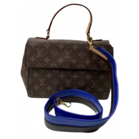 Женская сумка Louis Vuitton FAVORITE с черно-синим ремнем