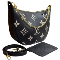 Сумка Louis Vuitton Loop Hobo Monogram Black Cream