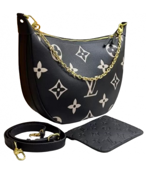 Сумка Louis Vuitton Loop Hobo Monogram Black Cream